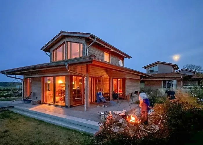 Ecological Timber House Near The Baltic Sea Coast